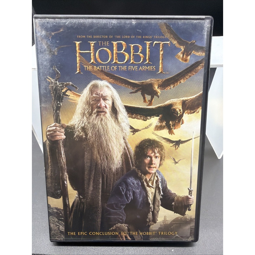 The Hobbit The Battle of the of the five armies - DVD - GOOD